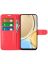 Wallet Чехол книжка с магнитом эко кожаный с карманом для карты на Huawei Honor X9 красный