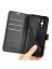 Wallet Чехол книжка с магнитом эко кожаный с карманом для карты на Huawei nova 10 черный