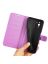 Wallet Чехол книжка с магнитом эко кожаный с карманом для карты на Huawei nova 10 Pro фиолетовый