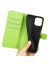 Wallet Чехол книжка с магнитом эко кожаный с карманом для карты на Huawei Nova Y61 зеленый