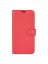 Wallet Чехол книжка с магнитом эко кожаный с карманом для карты на Realme 10 красный