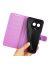 Wallet Чехол книжка с магнитом эко кожаный с карманом для карты на Realme 11 фиолетовый