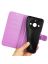 Wallet Чехол книжка с магнитом эко кожаный с карманом для карты на Realme 11 Pro / 11 Pro Plus фиолетовый