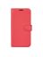 Wallet Чехол книжка с магнитом эко кожаный с карманом для карты на Samsung Galaxy A54 красный