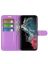 Wallet Чехол книжка с магнитом эко кожаный с карманом для карты на Samsung Galaxy S23 Ultra фиолетовый