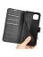 Wallet Чехол книжка с магнитом эко кожаный с карманом для карты на WIKO T10 черный