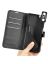 Wallet Чехол книжка с магнитом эко кожаный с карманом для карты на Xiaomi Poco F4 GT черный
