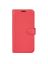 Wallet Чехол книжка с магнитом эко кожаный с карманом для карты на Xiaomi Poco X5 Pro красный