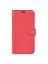 Wallet Чехол книжка с магнитом эко кожаный с карманом для карты на Xiaomi Redmi 12C красный