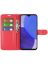 Wallet Чехол книжка с магнитом эко кожаный с карманом для карты на Xiaomi Redmi A1+ / A1 Plus красный