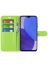 Wallet Чехол книжка с магнитом эко кожаный с карманом для карты на Xiaomi Redmi A1+ / A1 Plus зеленый
