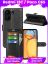 Wallet Чехол книжка с магнитом эко кожаный с карманом для карты на Redmi 13C / Poco C65 черный