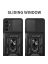 Wind Противоударный чехол с защитой камеры на Samsung Galaxy A15 Черный